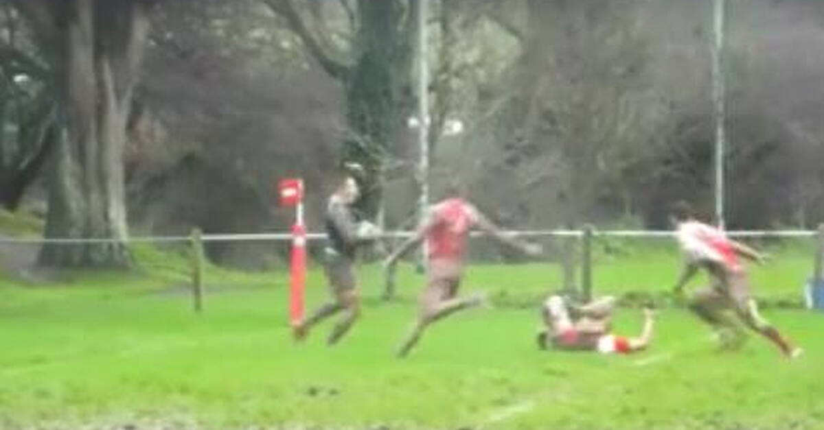 Video: Rugby Player Gets Smashed Celebrating A Try Way Too Early | Balls.ie