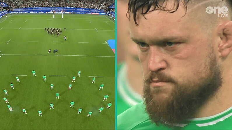 Chilling Moment As Ireland Pay Tribute To Foley During New Zealand Haka ...