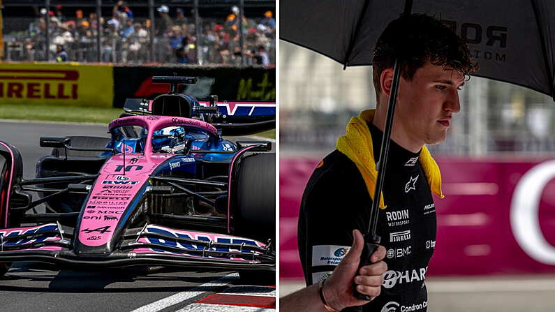 Leaked Pictures Appear To Confirm Rumoured Alex Dunne F1 Deal | Balls.ie