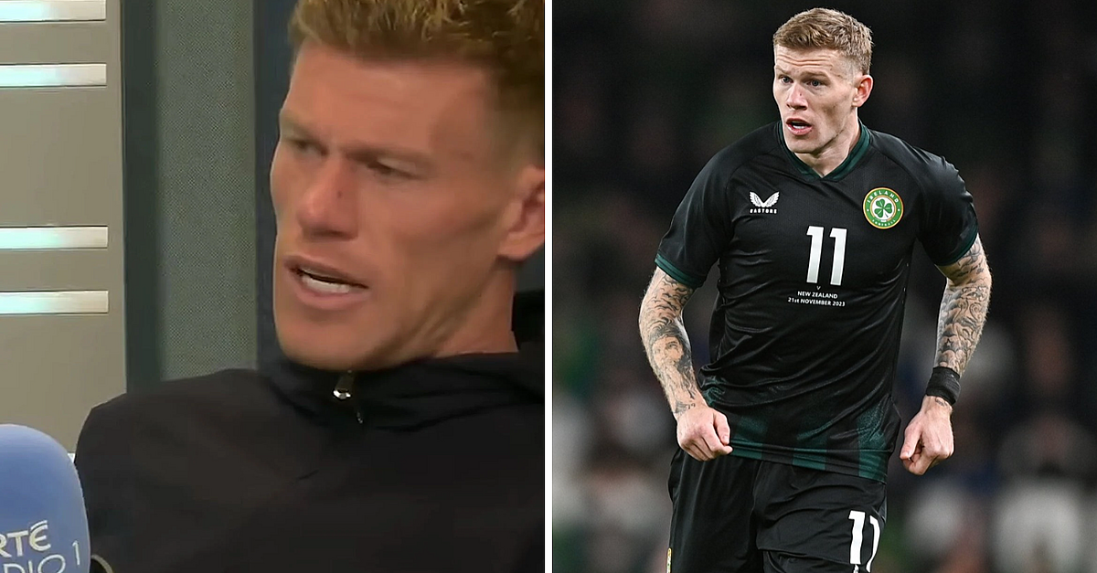 James McClean Claims Mental Health Comments Taken Out Of Context