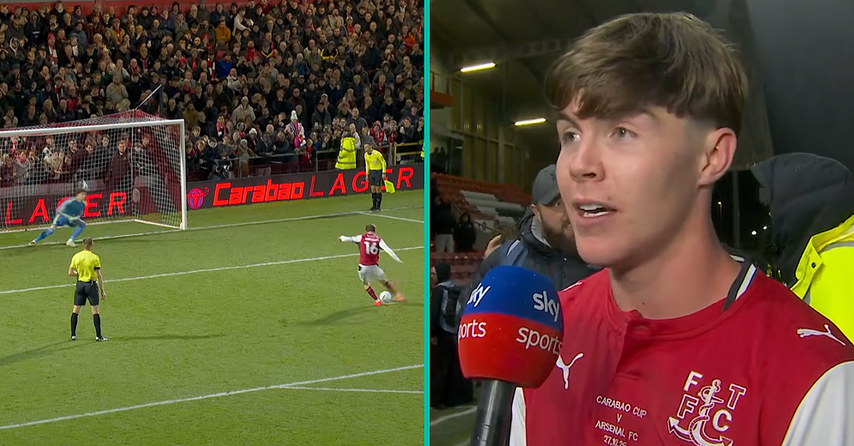 Sky Sports Had To Apologise Over Brilliant Interview From Belfast Teen After Arsenal Heroics