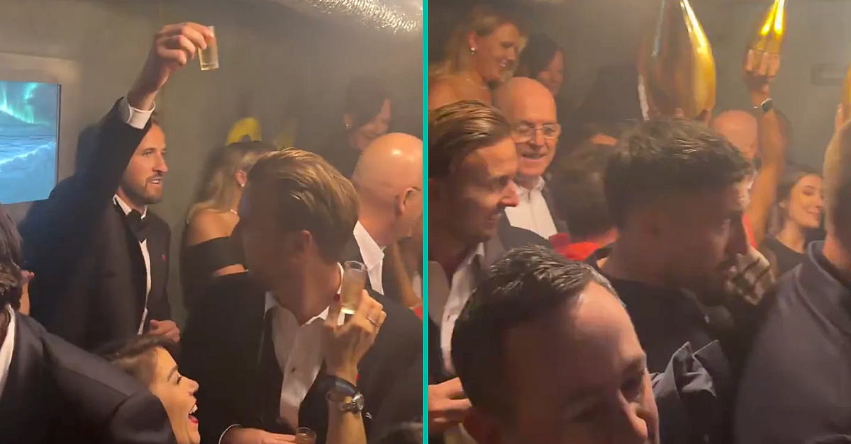 Ireland Player Spotted Partying With Harry Kane During Ballon D'Or Celebrations