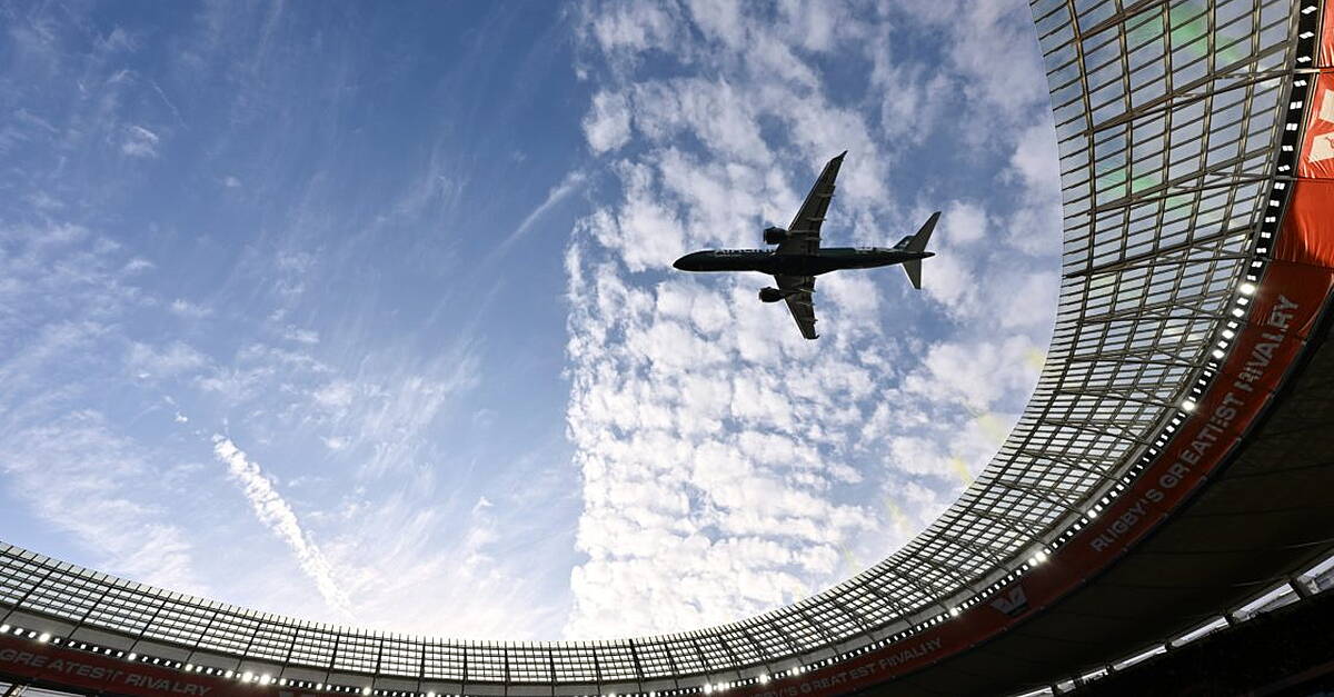 Low flyby by jets over packed South African stadium sparks safety debate