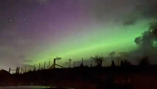 Rare Northern Lights Display Lights Up Irish Skies