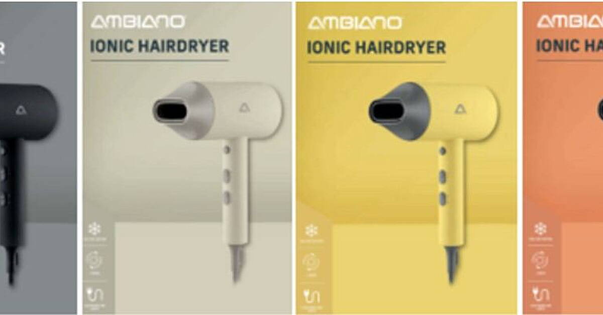 Consumers urged to stop using certain Aldi hairdryers due to risk of ‘electric shock or fire’