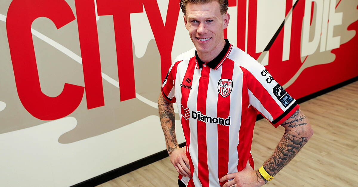 Derry City terminate James McClean’s contract by mutual consent