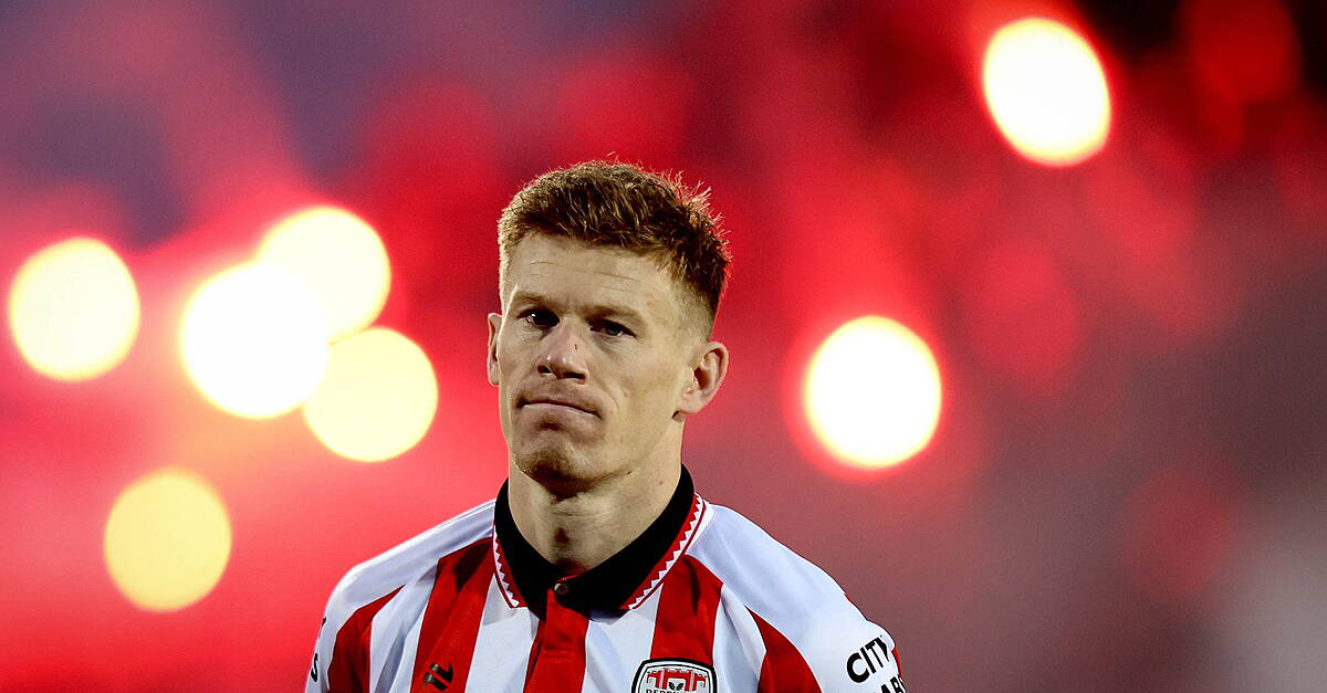 James McClean’s Derry City swansong peters out to a disappointing final note