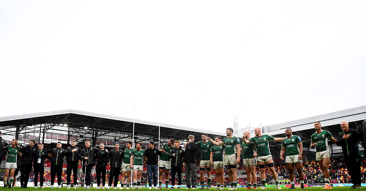 New London Irish owners aim to return club to English rugby's second tier