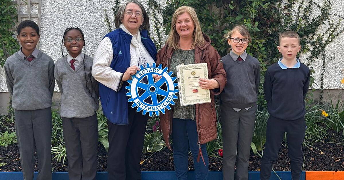 Rotary Letterkenny brings generations together with crocus planting project