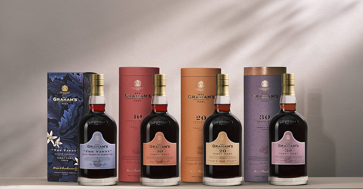 Graham's Port Unveils New Look For Its Aged Tawny Collection