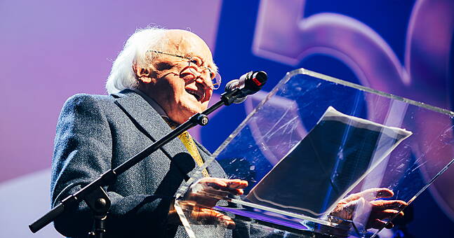 Michael D. Higgins and Myles O’Reilly announce new album Migrants in Time