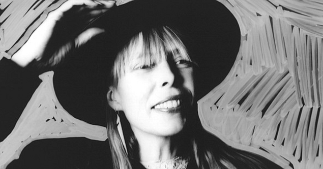 Joni Mitchell publishes book of paintings as her "protest song"