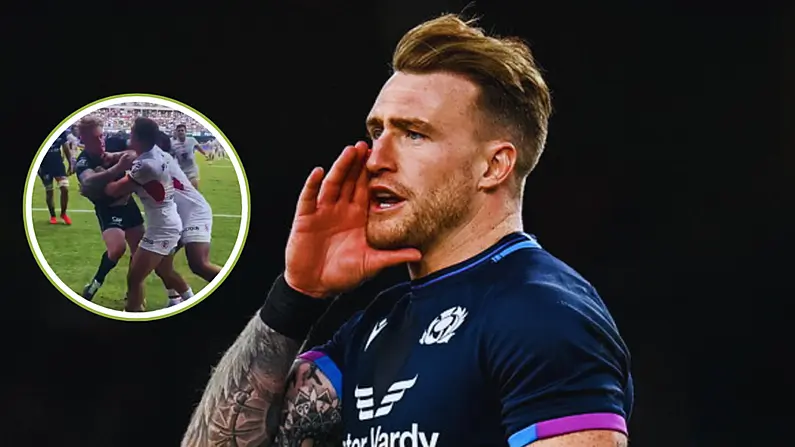 C&uacute;rsa&iacute; ag &Eacute;ir&iacute; Teasa&iacute; le Stuart Hogg ag Spreagadh Scli&uacute;chas Sa Fhrainc de bharr Ramos a bhr&uacute;