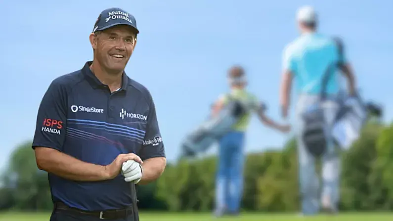 Tugann Padraig Harrington Comhairle Iontach Faoi Leana&iacute;