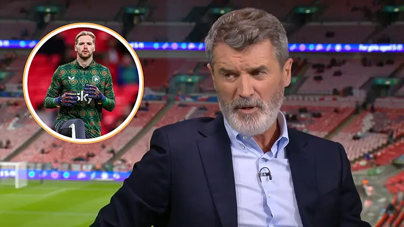 Bh&iacute; Car&uacute;l Chorca&iacute; Iontach ag Roy Keane ag Moladh Caoimh&iacute;n Kelleher