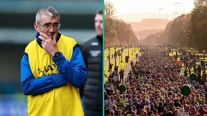 Laoch CLG Chill Dara, Johnny Doyle, a shroich PB nua le ham iontach i Marat&oacute;n Bhaile &Aacute;tha Cliath.
