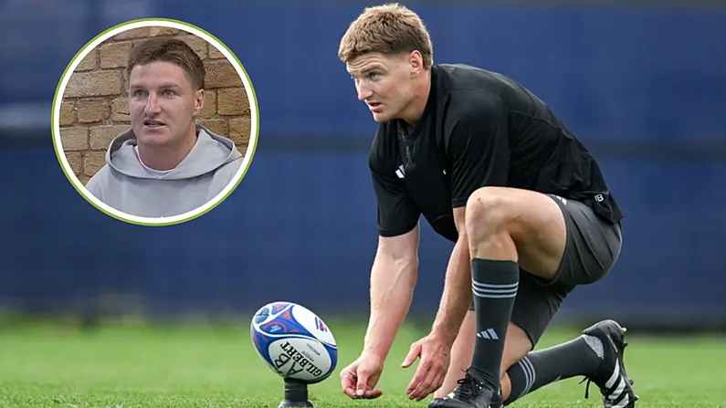 S&iacute;n&iacute;onn Jordie Barrett le C&uacute;ige Laighean