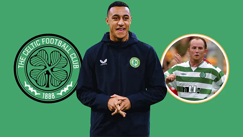 Iarann Iar-Imreoir Celtic do Hoops Adam Idah a Sh&iacute;ni&uacute; ar Bheart Buan