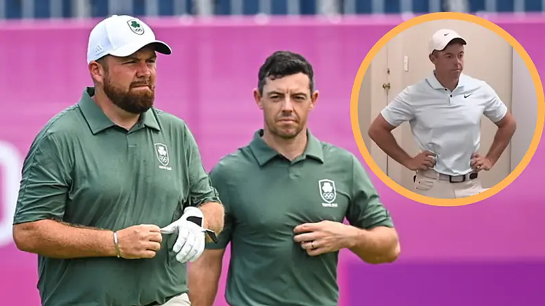 Agra&iacute;onn Shane Lowry Tar &Eacute;is Drochthoradh Rory McIlroy Ag Craobh Oscailte na St&aacute;it Aontaithe: &lsquo;B&iacute; Cine&aacute;lta&rsquo;