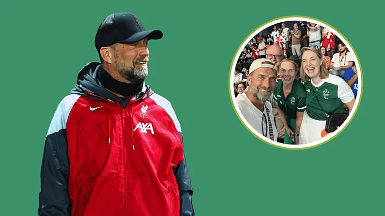 Bhuail Jurgen Klopp le lucht lean&uacute;na na h&Eacute;ireann ag na cluich&iacute; Parailimpeacha