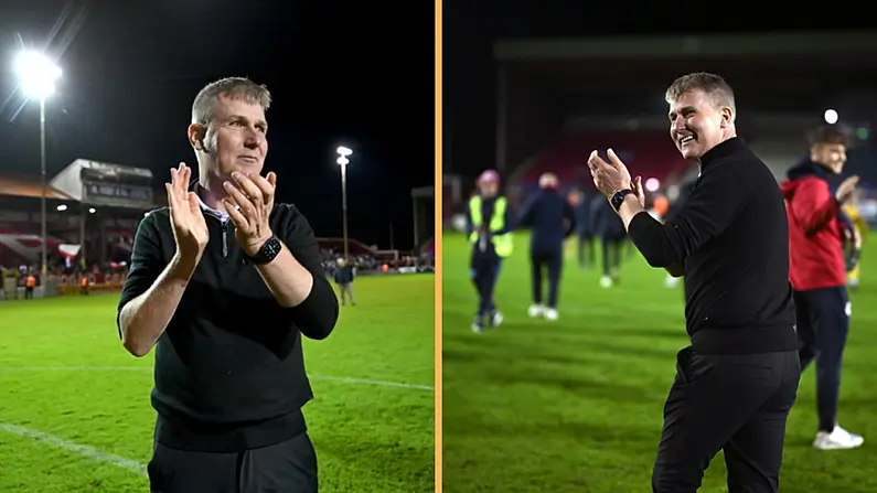 "B'&iacute; Anocht &aacute;r n-O&iacute;che": Stephen Kenny ag Ragairne tar &eacute;is Bua iontach ar Iomaitheoir&iacute; Shelbourne