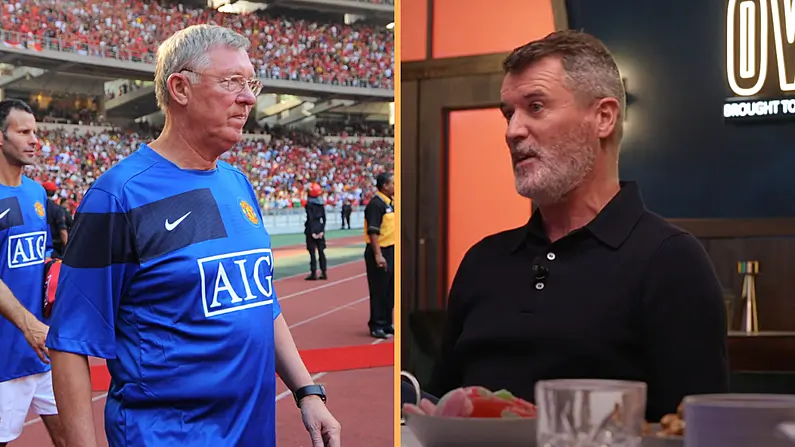 "Bh&iacute; S&eacute; ar F*cking Buile': Keane faoi Eachtra ar an bP&aacute;irc Thraen&aacute;la a Chuir Fearg ar Ferguson"