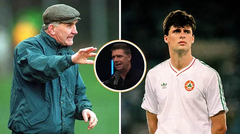 Nochtann Niall Quinn an Tionchar a Bh&iacute; ag Laoch CLG Air