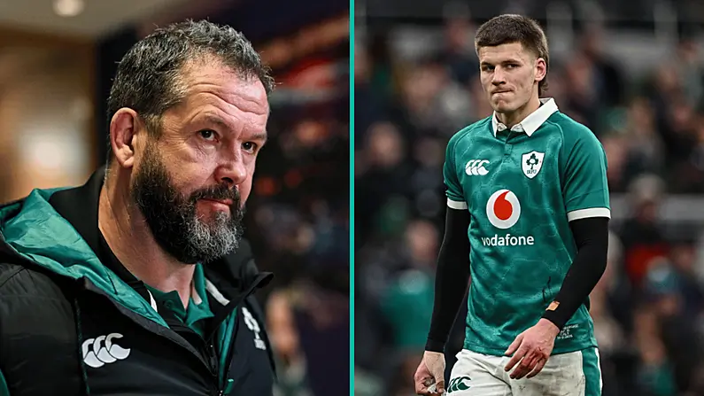 Andy Farrell M&iacute;sh&aacute;sta Leis An Moladh Go Raibh Lucht Lean&uacute;na Na h&Eacute;ireann Ag Ceili&uacute;radh Ionad&uacute; Prendergast