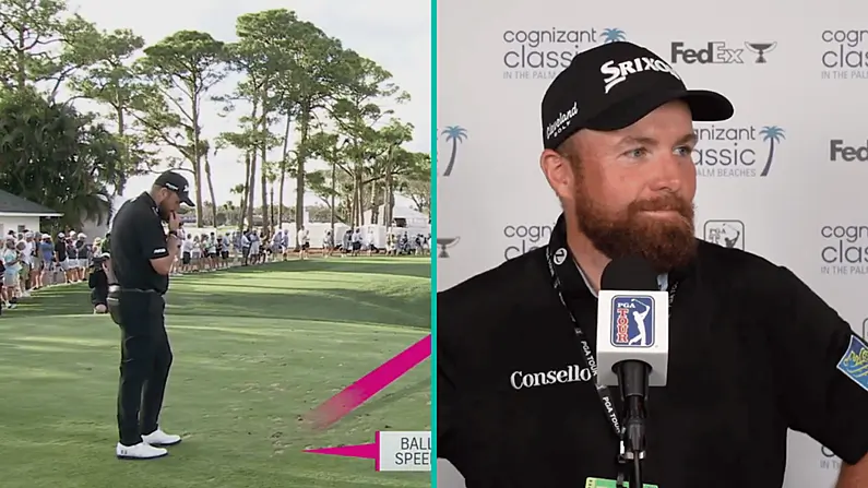 Lucht F&eacute;achana Meirice&aacute;nach I nGreim Ag Agallamh Moth&uacute;ch&aacute;nach Shane Lowry
