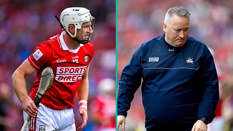 Nochtann Patrick Horgan gur inis oifigigh Bhord an Chontae do Pat Ryan imreoir&iacute; &aacute;irithe a bhaint de phain&eacute;al Chorca&iacute;