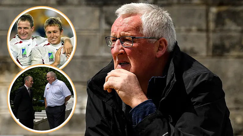 Pat Spillane ar na Teaictic&iacute; a th&oacute;g Kernan, Harte agus McGuinness &oacute; Fhoireann Rugba&iacute; Shasana