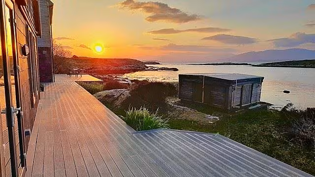 One of the many stunning views from Mermaid Isle