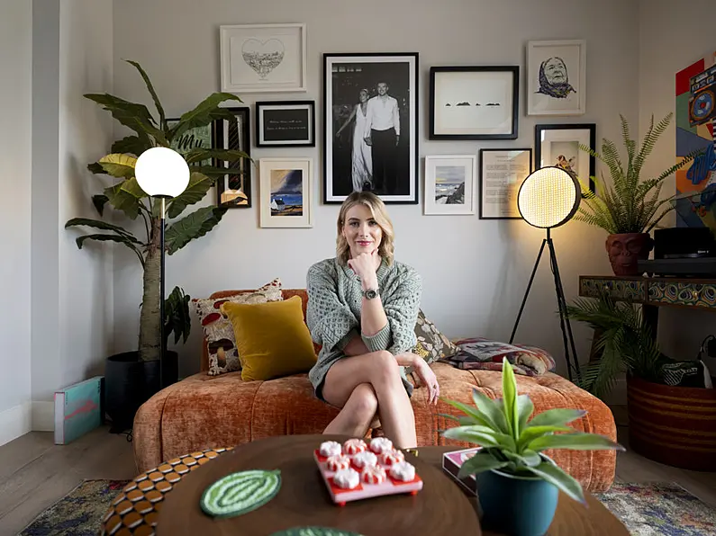 A nod to Limerick green and white in Today FM presenter Louise Cantillon's first home