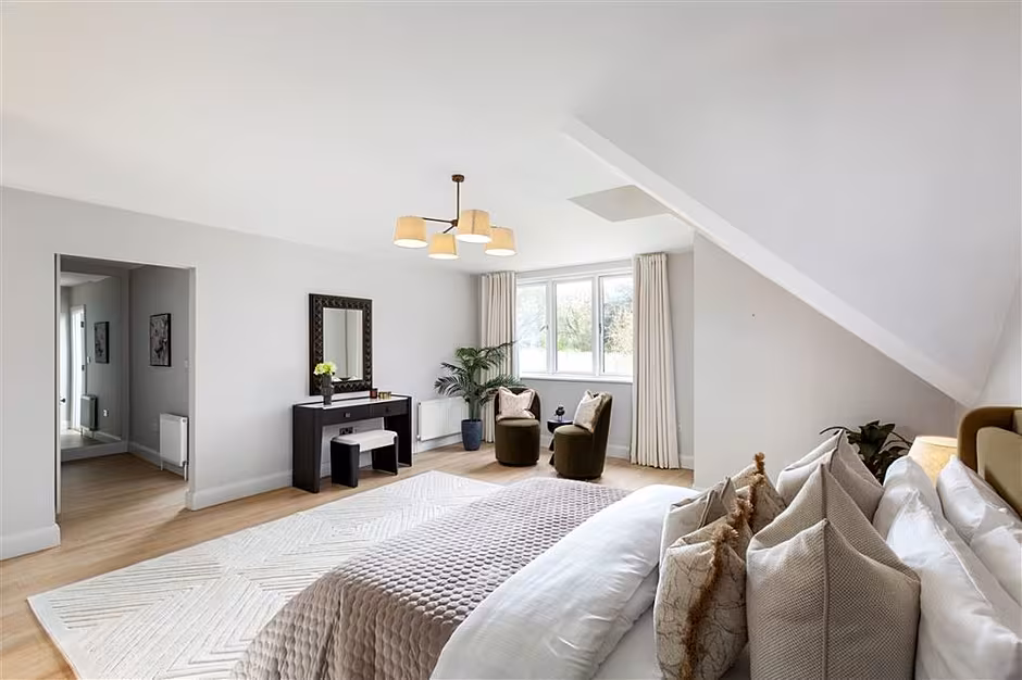 The master bedroom of 2 Timmore Close in Newcastle