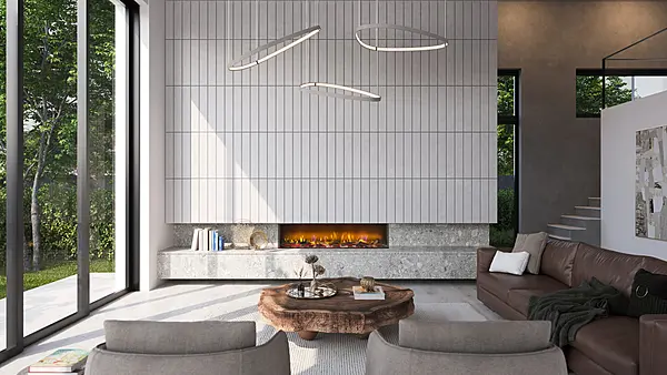 Instant calm with this fuss-free electric fire