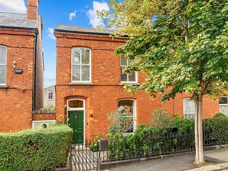 A red-brick beauty in the heart of Rathmines