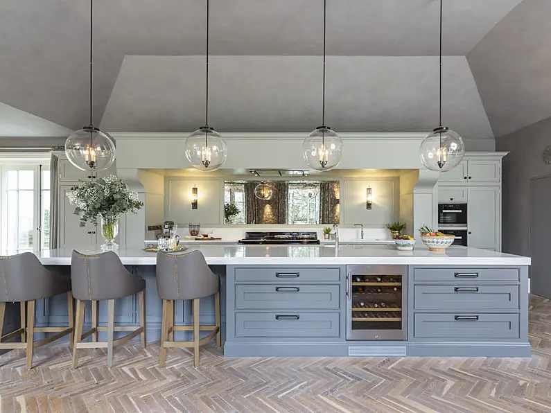 Open-plan kitchen design
