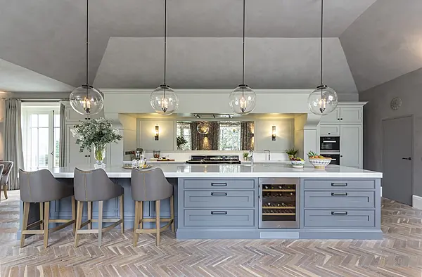 Open-plan kitchen design