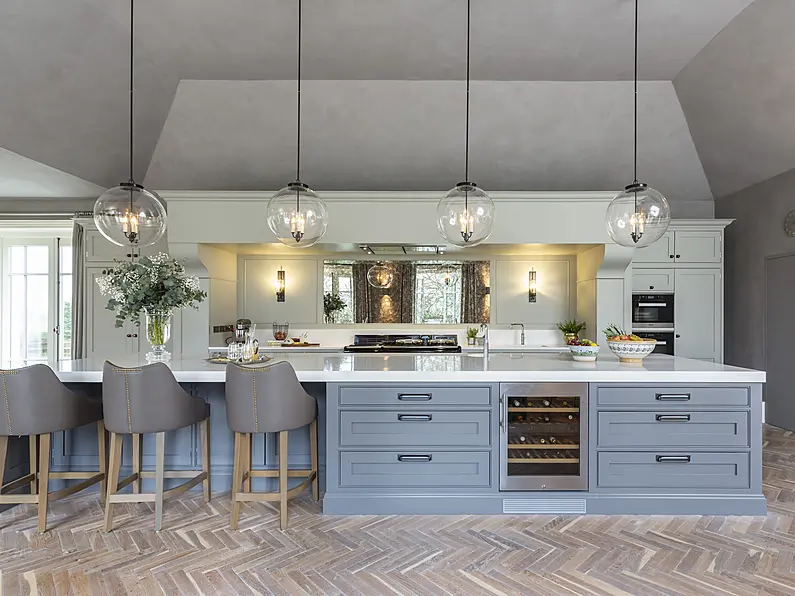 Open-plan kitchen design