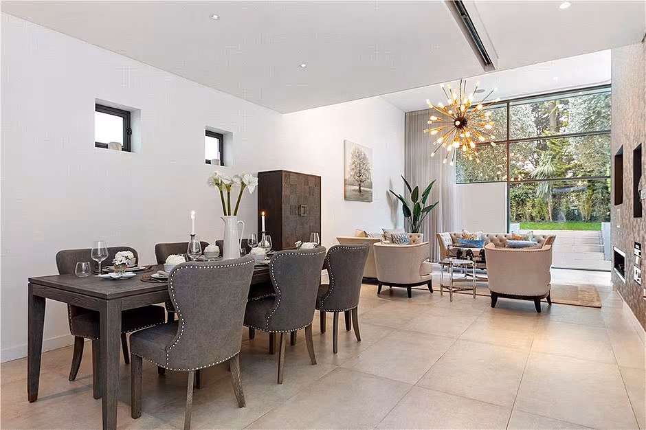 Pinehurst's dining area