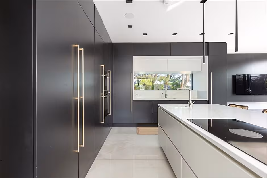 The kitchen at Cullenmore House