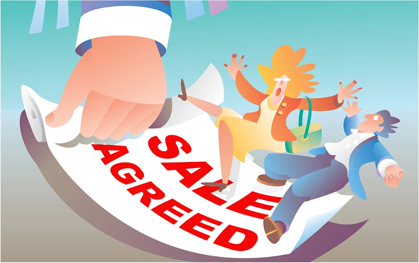 When the home-buyer pulls the rug out