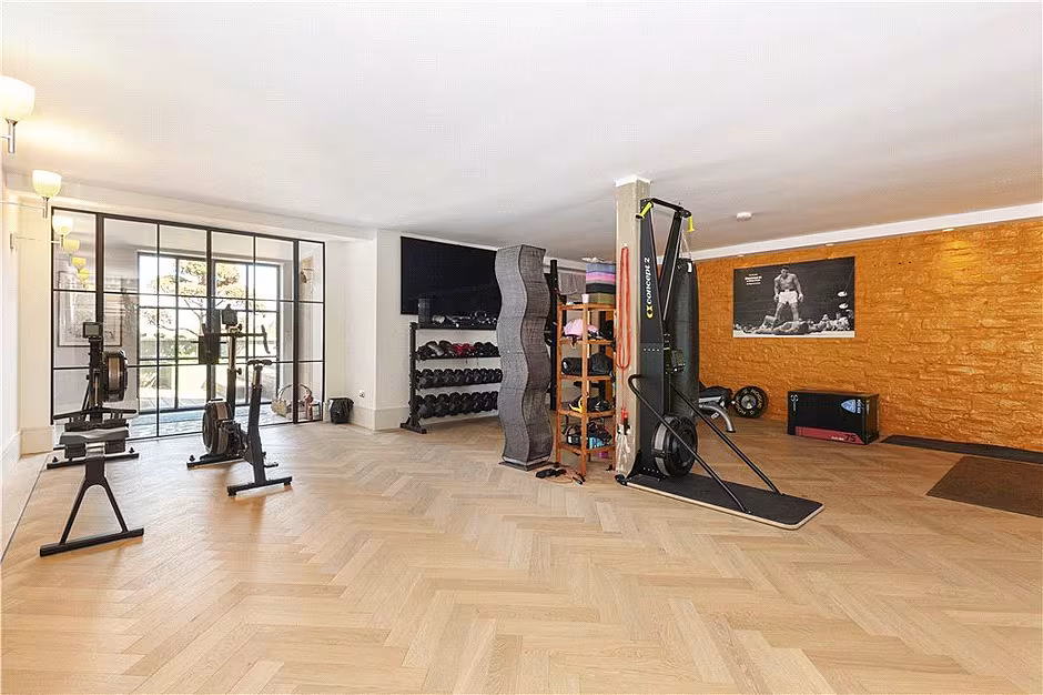 A home gym would be an ideal place to spend Father's Day