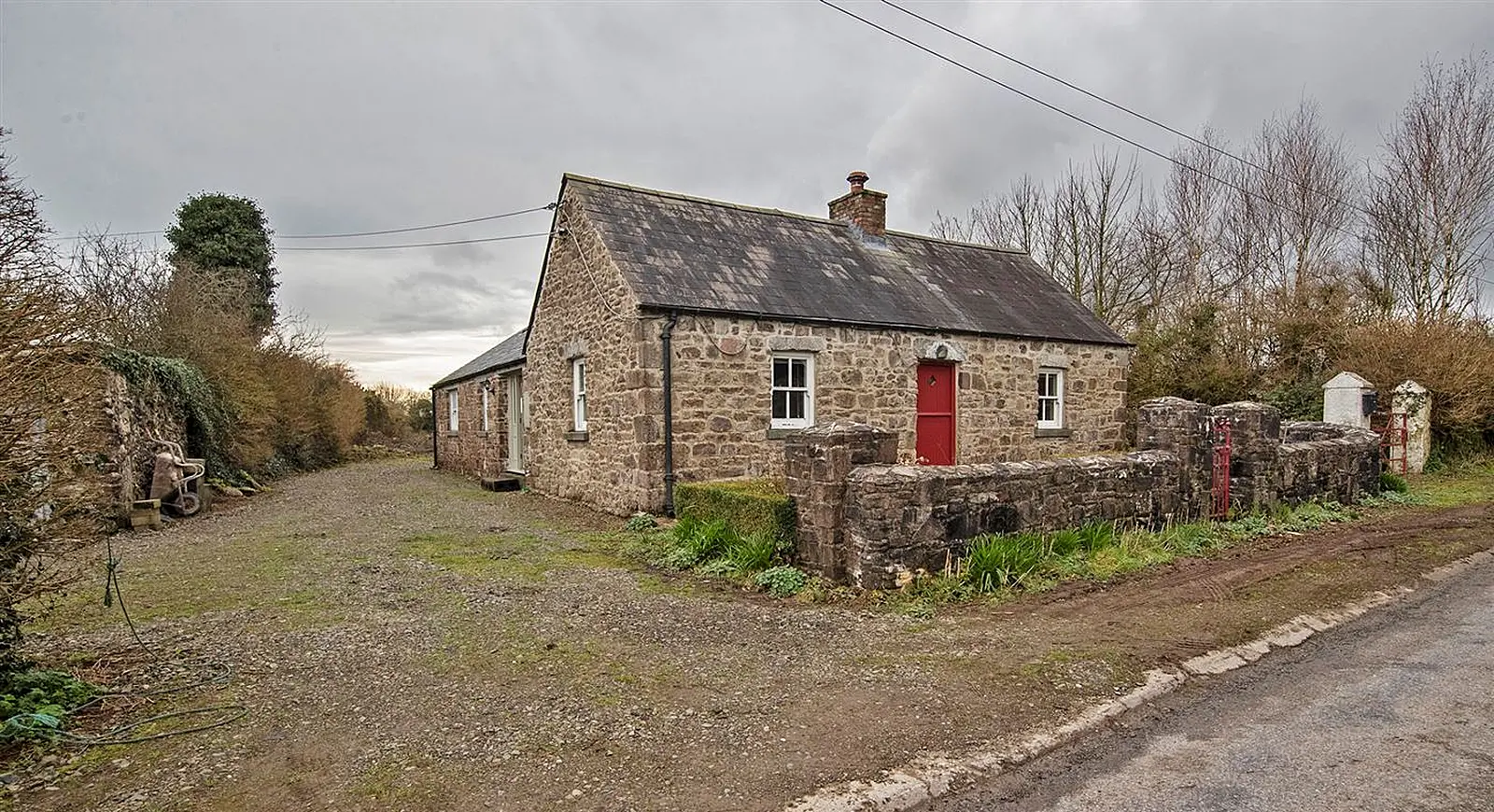 A stone cut cottage awaiting a personal stamp in Waterford
