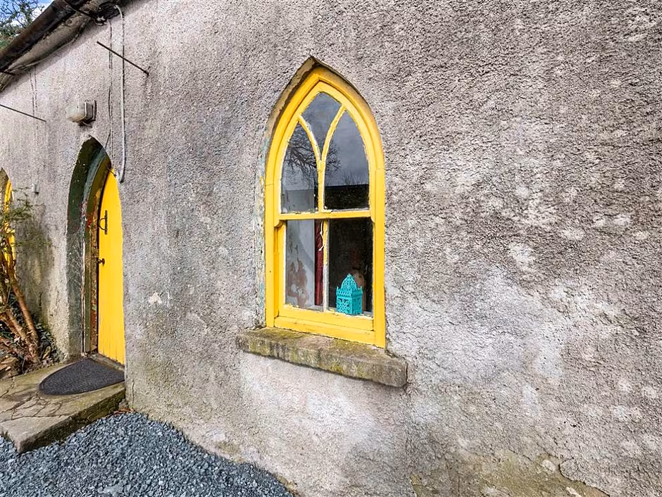 The old schoolhouse retains many old features