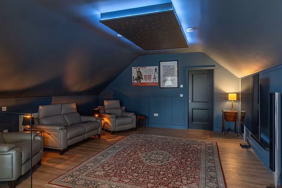 This Sutton home boasts a cinema room