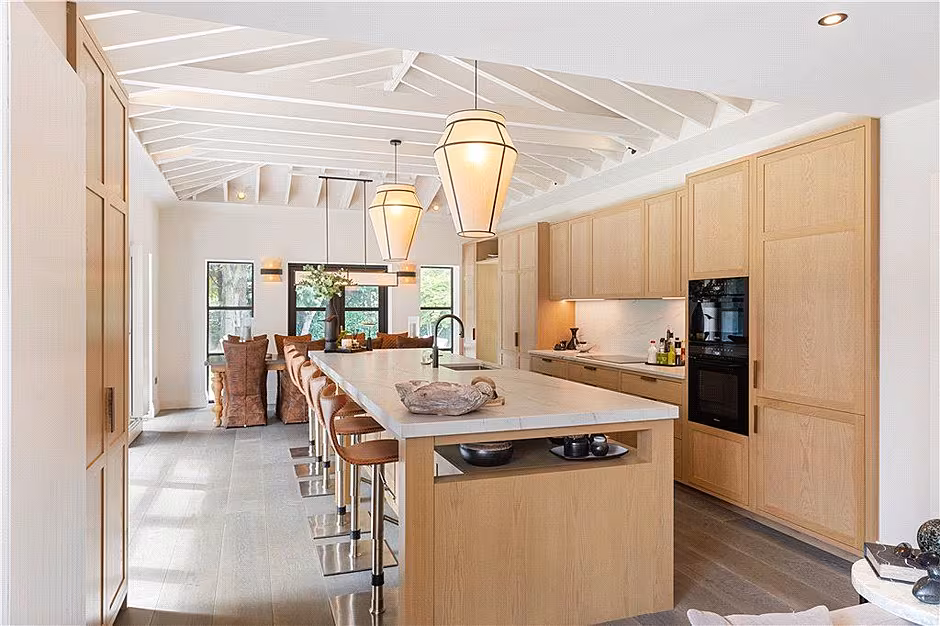 The kitchen at Mulberry - ideal for cooking Christmas dinner in