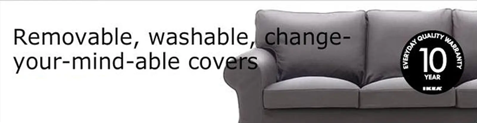 IKEA is open! Check out the Ektorp couch