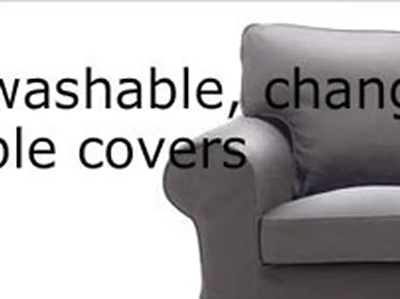 IKEA is open! Check out the Ektorp couch
