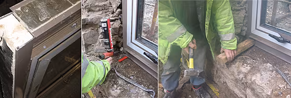 Installing the windows
